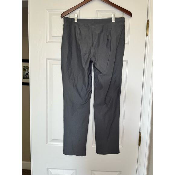 Eileen Fisher Gray‎ Pull On Cropped Viscose Pants- Size 2 Workwear Office Casual - Picture 5 of 6